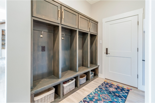 perfect mudroom for kids